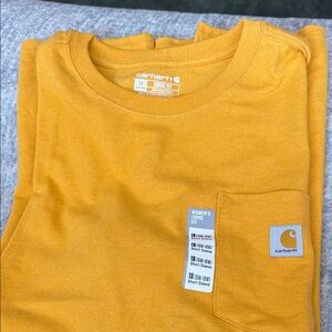 Carhartt Women's Mustard Pocket Tee